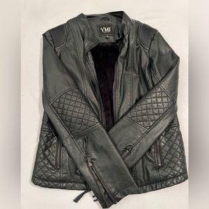 YMI Faux Leather Moto Jacket